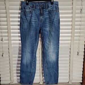 Old Navy Athletic Taper Blue Jeans